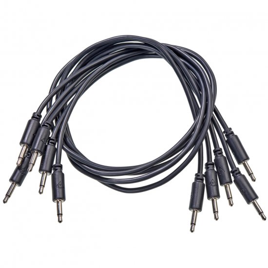 Black Market - Patchkabel 75cm 5er-Pack (schwarz) - zum Schließen ins Bild klicken