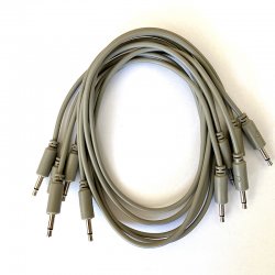 Black Market - Patchkabel 75cm 5er Pack (grau)