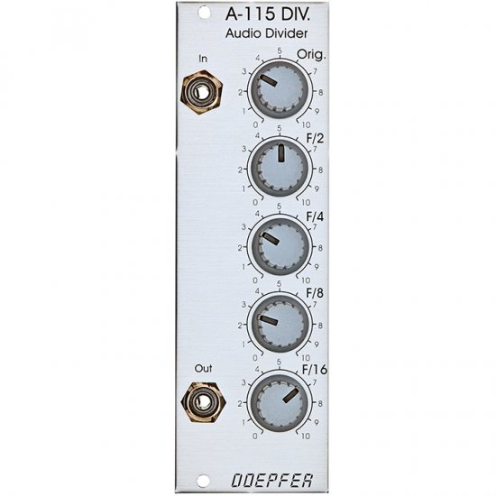 Doepfer A-115 Audio Divider - zum Schließen ins Bild klicken