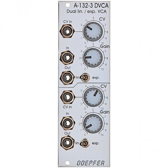 Doepfer A-132-3 Dual linear/exponential VCA - zum Schließen ins Bild klicken