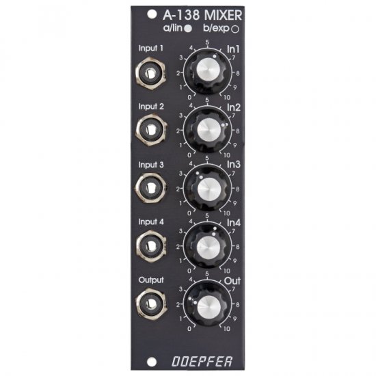 Doepfer A-138a Mixer Vintage Edition - zum Schließen ins Bild klicken
