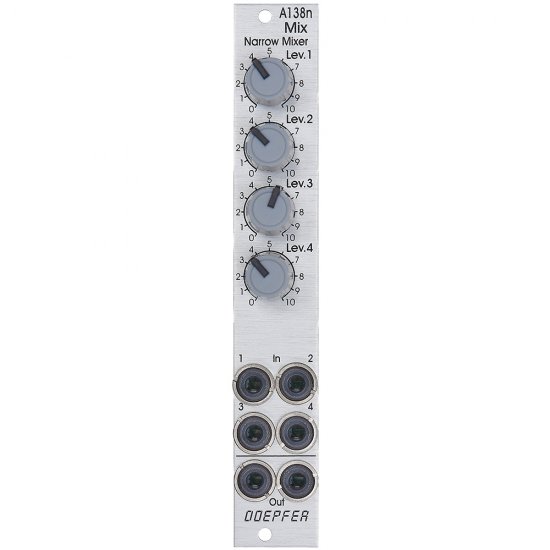 Doepfer A-138n - Narrow Mixer - zum Schließen ins Bild klicken
