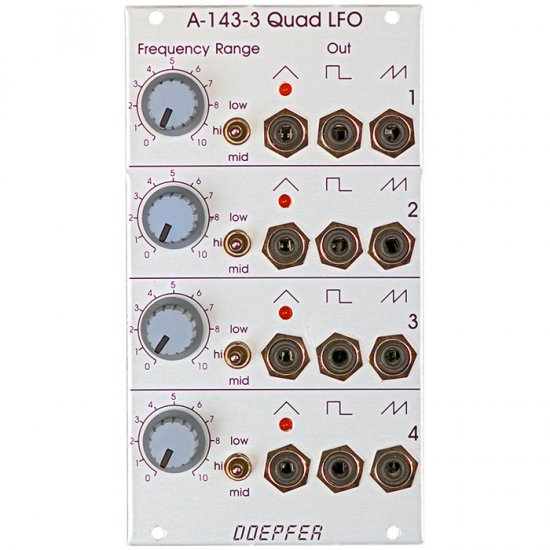 Doepfer A-143-3 Quad LFO - zum Schließen ins Bild klicken