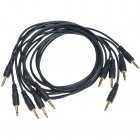 Verbos Patchkabel 90cm schwarz (5er Pack)