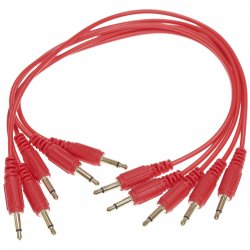 Verbos Patchkabel 22cm rot (5er Pack)
