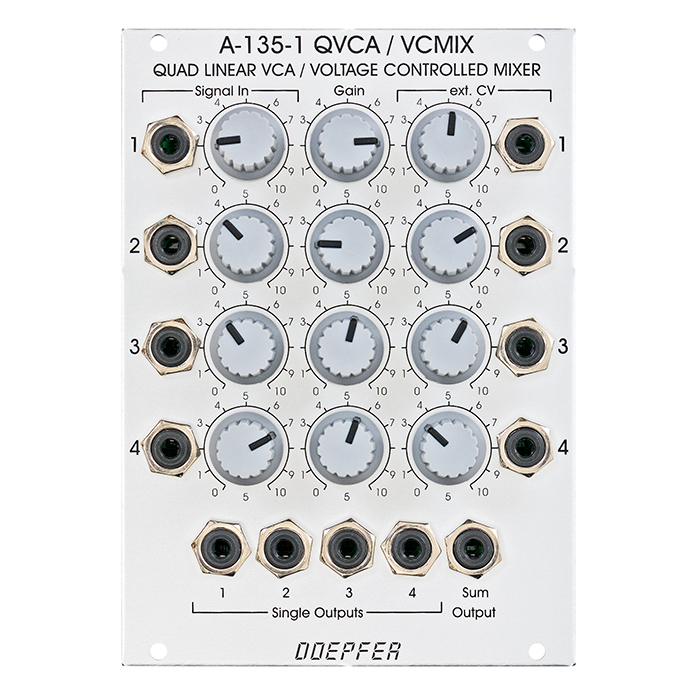 Doepfer A135 Voltage Controlled Mixer [A135] 140,00 € Raw Voltage