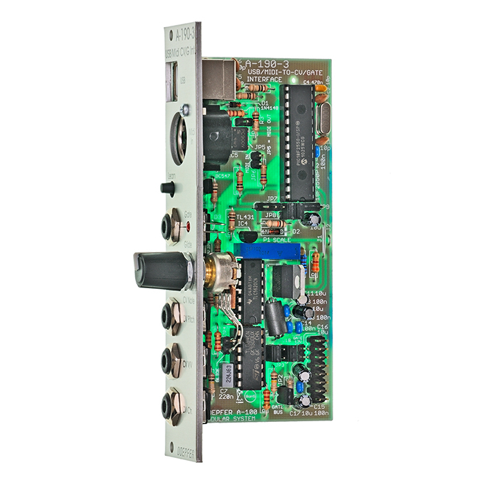 Doepfer A-190-3 USB/MIDI to CV/GATE Interface - zum Schließen ins Bild klicken