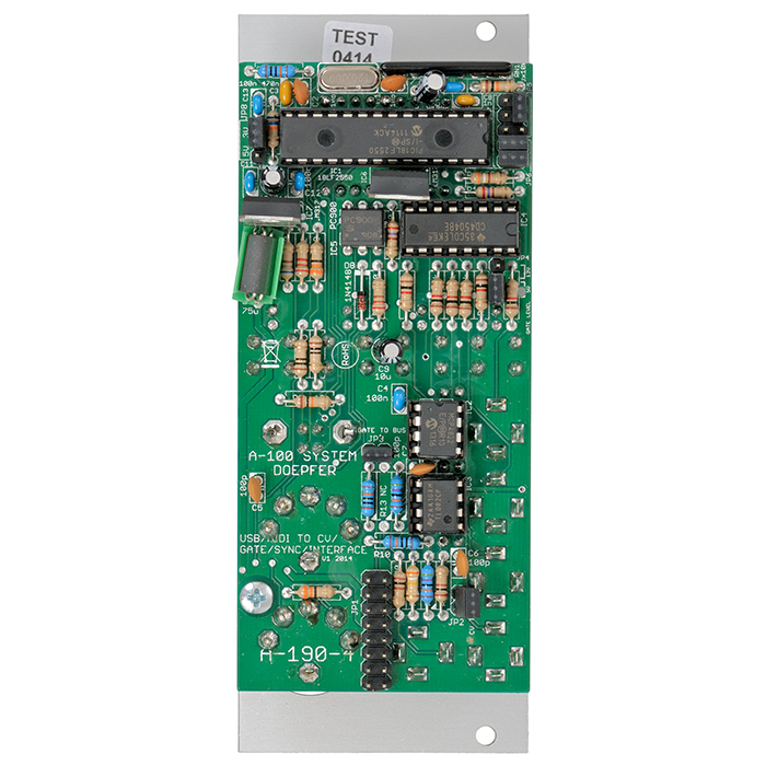 Doepfer A-190-4 USB/MIDI-to-CV/Gate/Sync Interface - zum Schließen ins Bild klicken